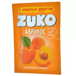Растворимый напиток Zuko со вкусом абрикоса картинка 373539 - МосИгра